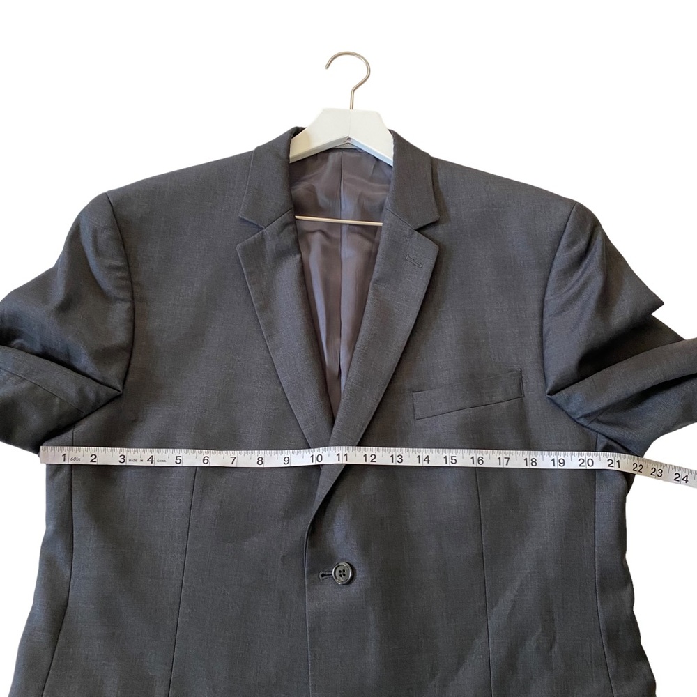 Michael Kors Men’s 100% Wool Blazer Size 44R - Grey - Picture 5 of 13